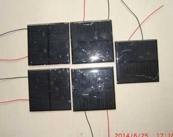 Epoxy Sealed Mini Solar Panels Monocrystalline / Polycrystalline For Portable Bag