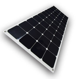 Lightweight 100W Flexible Pv Monocrystalline Solar Panel IP67 Junction Box With Diodes