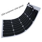 Yatch / Camping Use 12 Volt RV flexible Solar Panels 32 PCS With Cable MC4 Connector